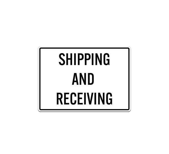 Shipping & Receiving Decal (EGR Reflective)