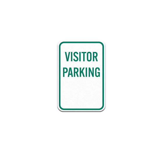 Reserved Visitor Parking Decal (EGR Reflective)