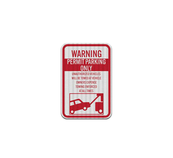 Permit Parking Decal (EGR Reflective)