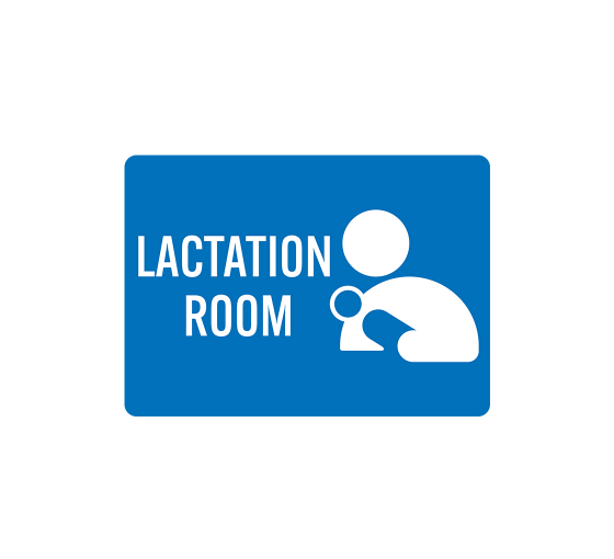 Nursing Mothers Lactation Room Decal (Non Reflective)