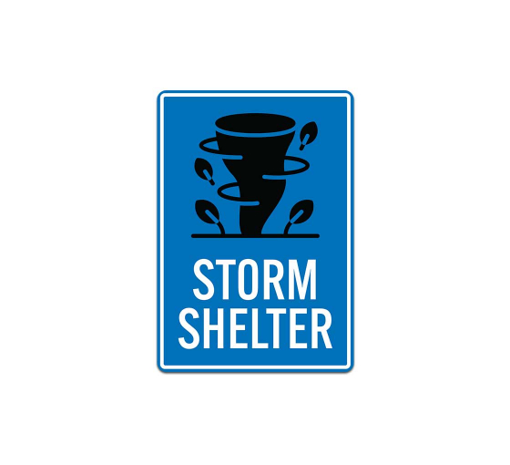 Storm Shelter Decal (Non Reflective)