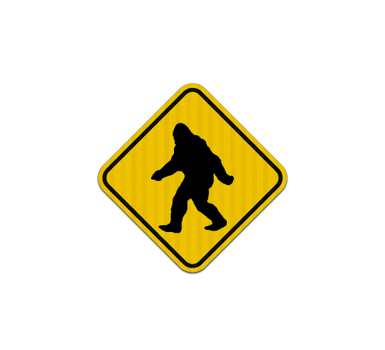Shop for Bigfoot Xing Sign