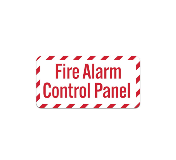 Fire Alarm Control Panel Aluminum Sign (Non Reflective)