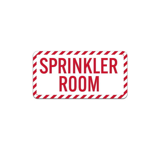 Sprinkler Room Aluminum Sign (Non Reflective)