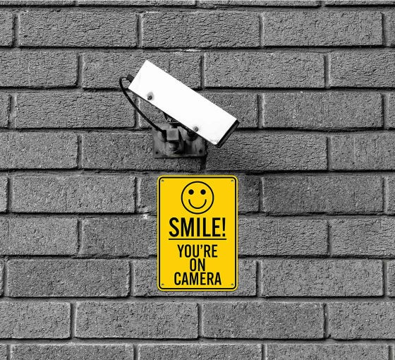 Surveillance Camera Sign