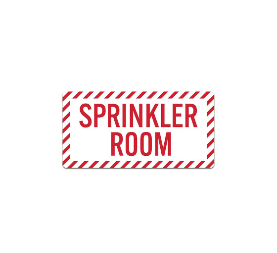 Sprinkler Room Decal (Non Reflective)