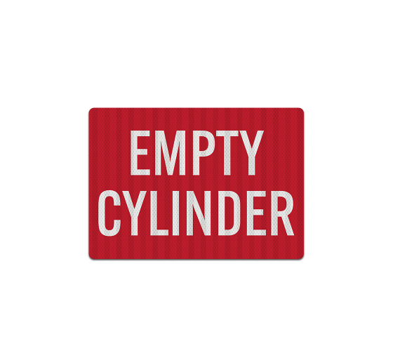 Empty Cylinder Decal (EGR Reflective)