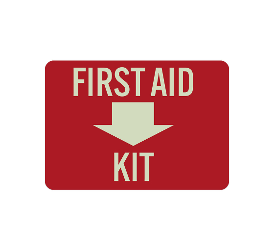 First Aid Kit Decal (Glow In The Dark)