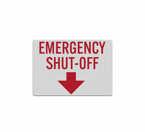 Emergency Exit Decal (Reflective)