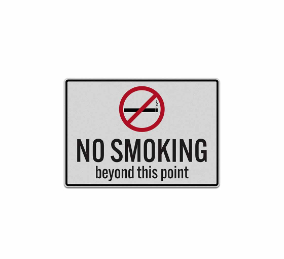 Utah No Smoking Decal (Reflective)