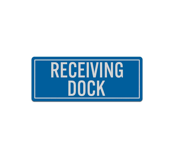Receiving Dock Decal (Reflective)