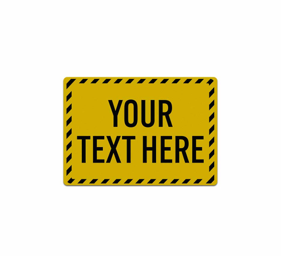 Custom Add Your Text Here Decal (Reflective)