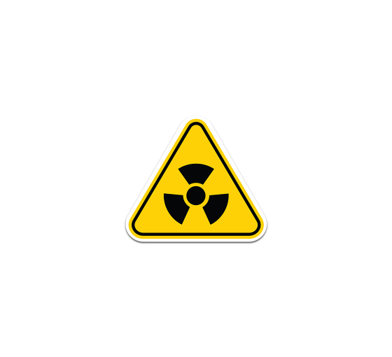 Radioactive Material Decal (Non Reflective)