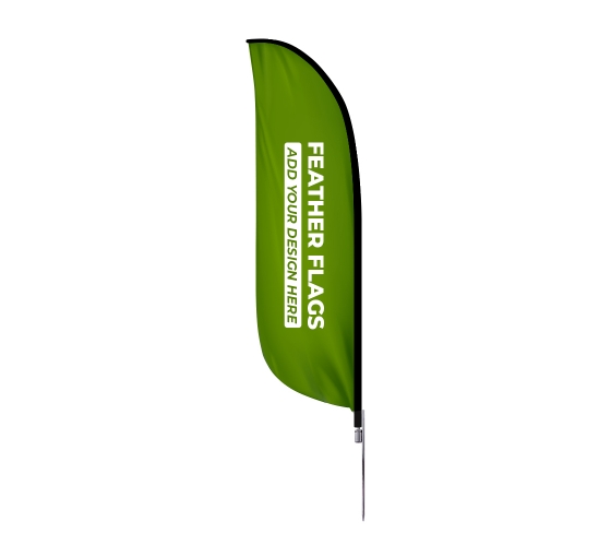 4m Outdoor CLEARANCE SALE Feather Banner Feather Flag with Base 