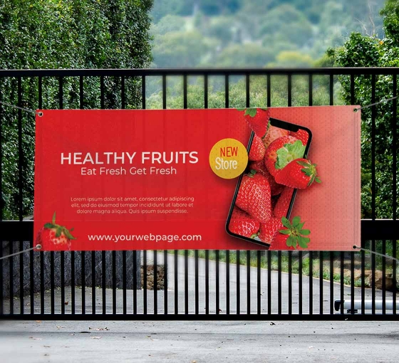 WALK-IN SPECIALS Banner Vinyl Mesh Banner Sign Many Sizes Welcome 