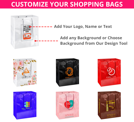 Printed Self - Seal Paper Gift Bags | Alya Packaging