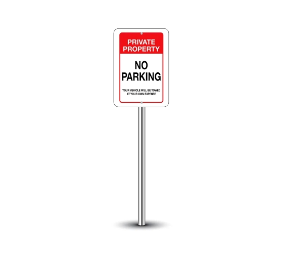 Reflective No Parking Signs