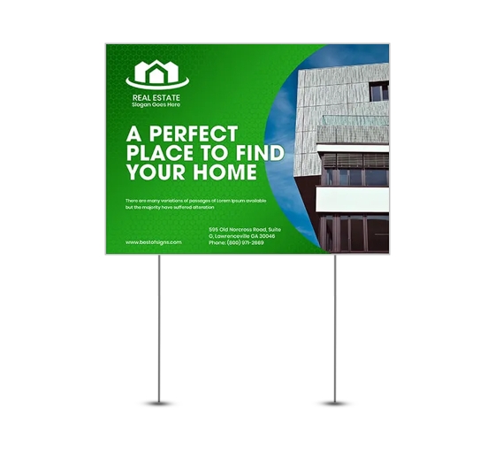 Cheap Business Advertising Yard Signs - HIP Reflective