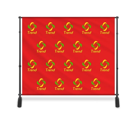 10 ft x 8 ft Step and Repeat Adjustable Banner Stands