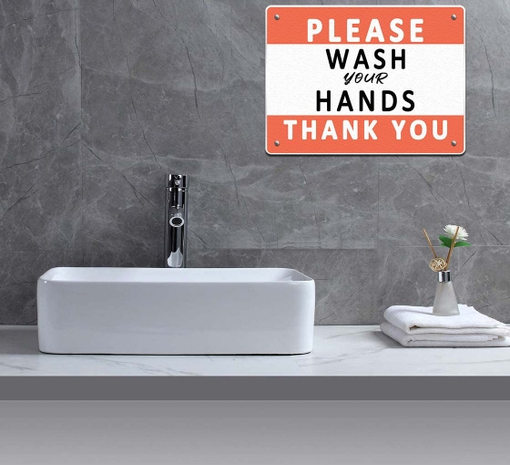 Please Wash your Hands Compliance signs