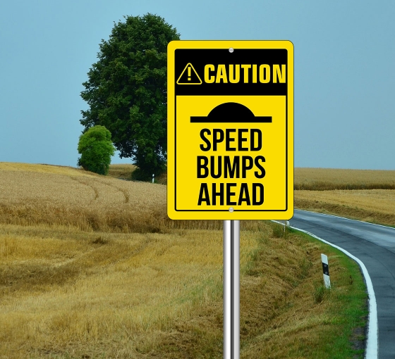 Caution Street Signs