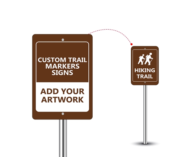 Custom Trail Markers Signs
