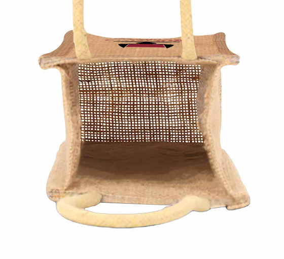 Shop for Jute Wine Bags - Printed