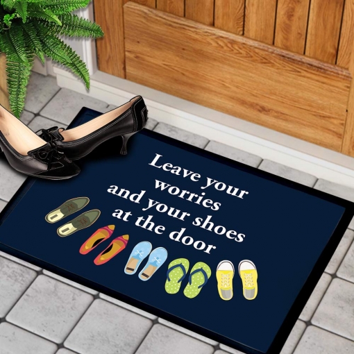 Shop for Leave Your Worries Outdoor Floor Mats