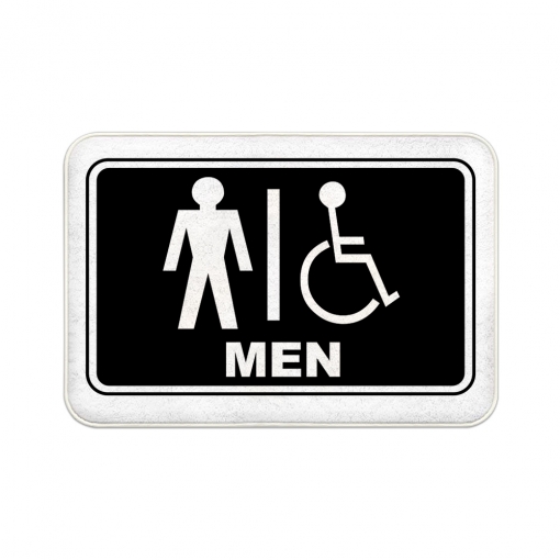 Men Restroom Floor Mats