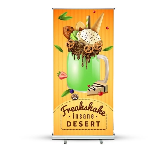 Retractable Roll Up Banner Stands