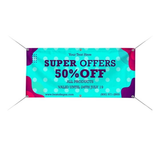 Outdoor Banners Custom Vinyl Outdoor Banners Bestofsigns