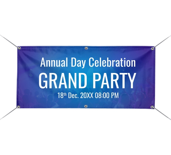 Buy Custom PVC/Flex Party Banners - Save Up To 30%