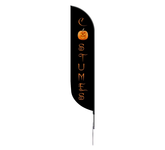 Pre-Printed Costumes Feather Flag