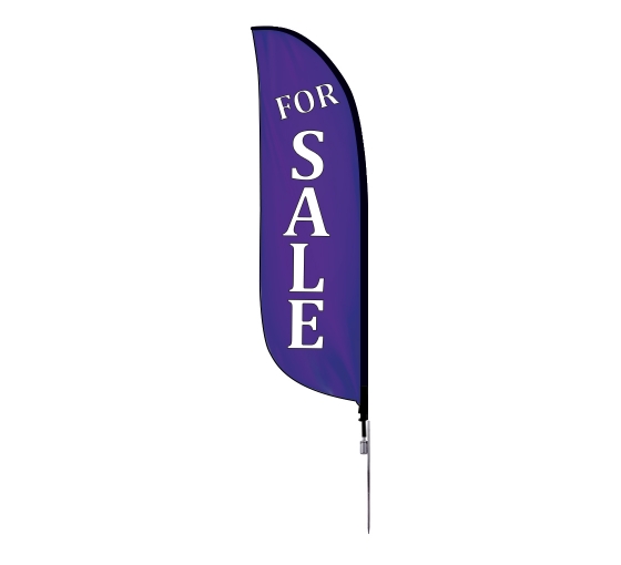 Pre-Printed For Sale Feather Flag