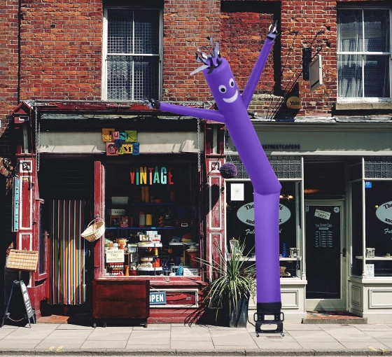 Purple Inflatable Tube Man