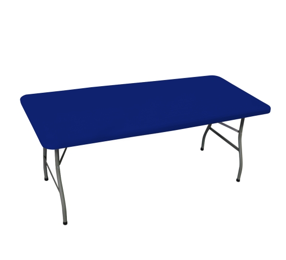 6' Rectangle Table Toppers - Blue