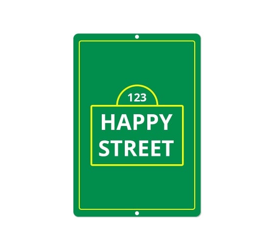 Sesame Street Signs
