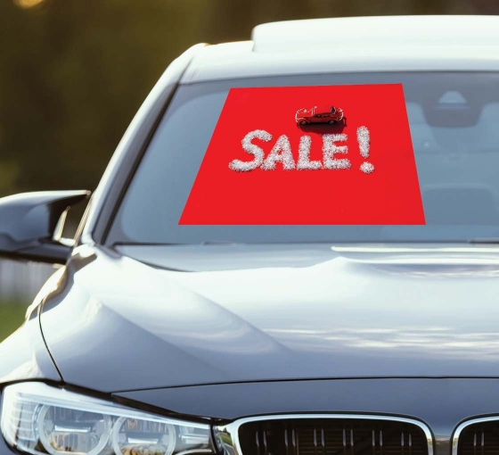 Sales Car Signs