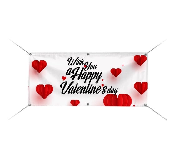 Custom Happy Valentine Day Banners Bestofsigns
