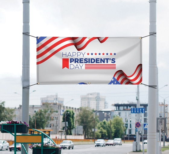 President's Day Banner