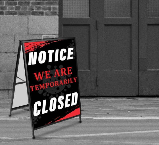 We are Temporary Closed Metal Frames
