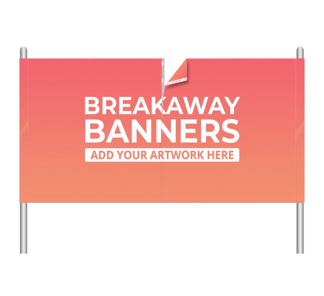 Shop for Custom Breakaway Banners - Save Up To 30% | Best of Signs