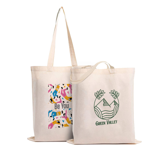 Printed Canvas Tote Bag for Women