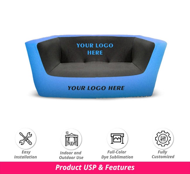 Neon best sale inflatable couch