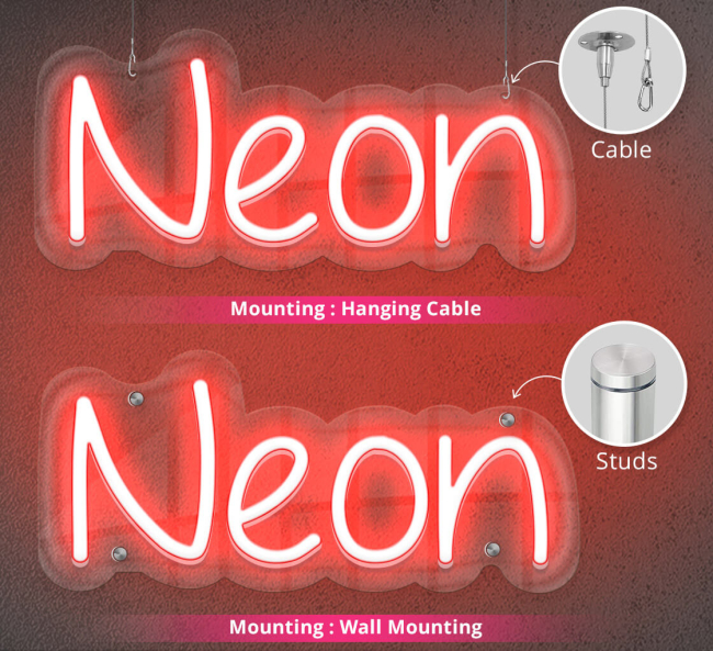 Custom Freestanding Bar Neon Sign Online at Best Prices 