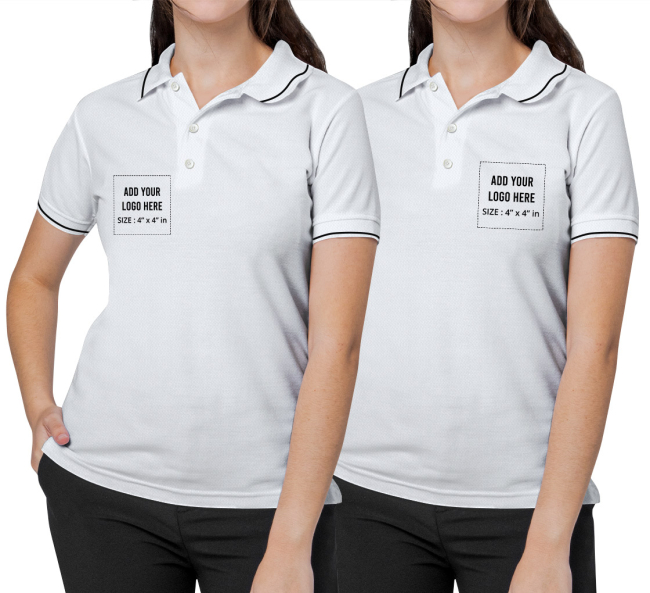 Custom Women's Polo Shirt – Embroidered Online at Best Prices