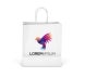 Printed White Paper Shopping Bags