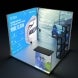 10 Ft Backlit Trade Show Display - Design 3
