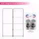 10ft Magnetic Modular Fabric Display - L Shape