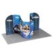13ft Magnetic Modular Fabric Displays - Curved Shape